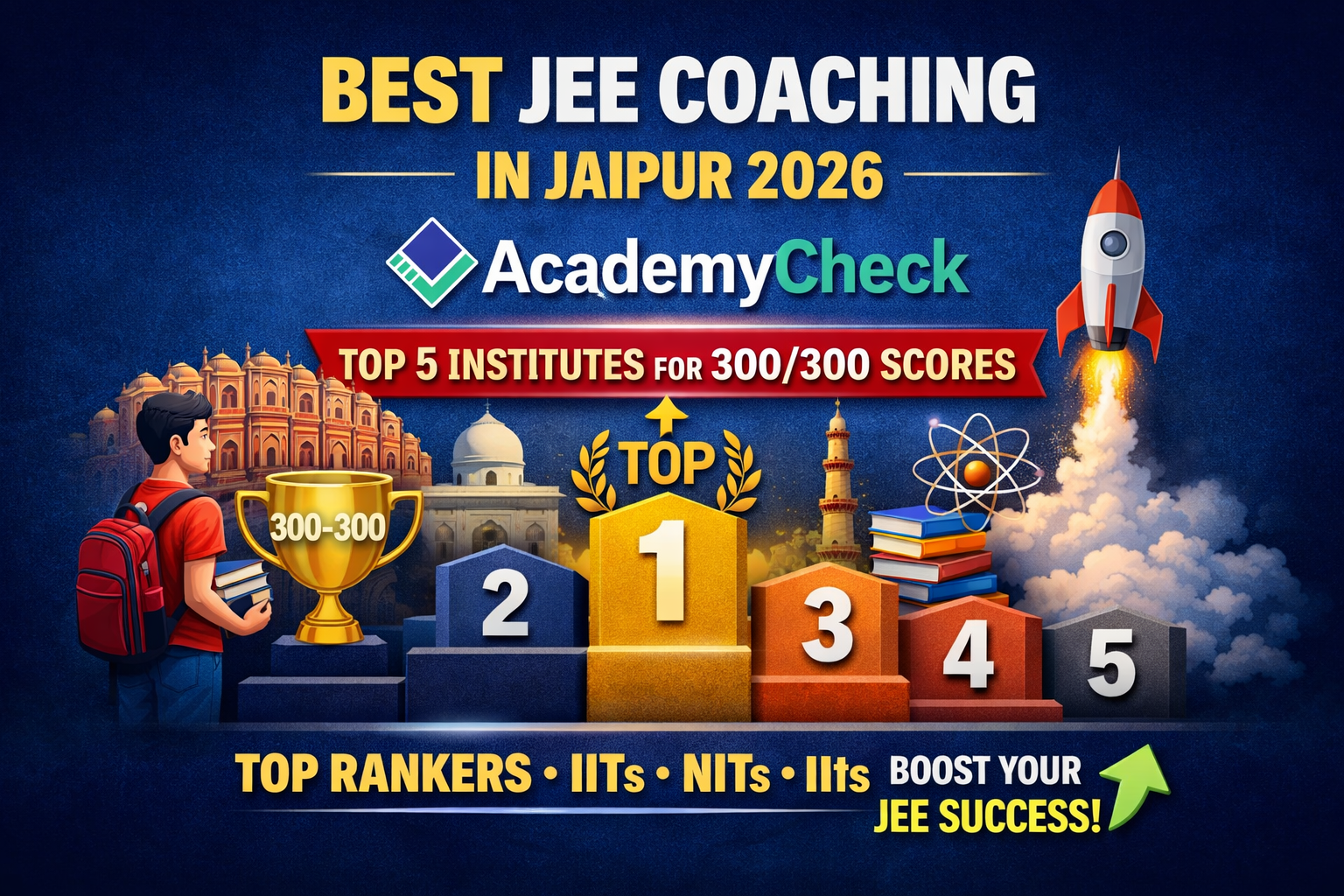 Best JEE Coaching in Jaipur: The Secret Behind 300/300 Scores